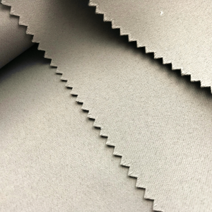 Polyester Blackout Curtain Fabric Natural Black Yarn Curtain Fabric