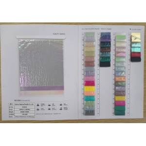 Rainbow Strip Hot Stamping Fabric