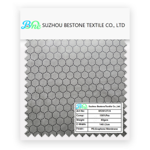 Graphene Membrane Honeycomb Mesh